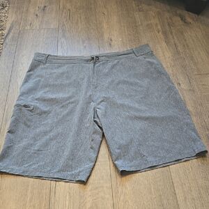 Men's Gray Casual Shorts